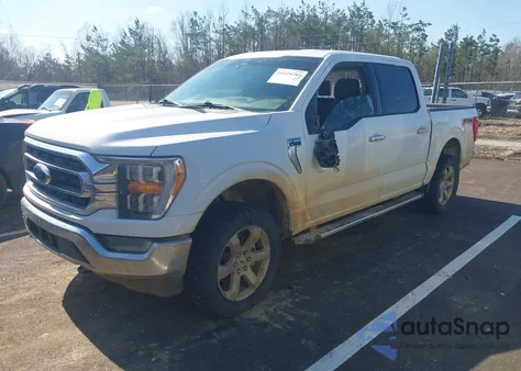 2022 Ford F-150 Xlt z USA, uszkodzony, nr VIN 1FTEW1EP9NKD75459